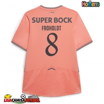 Camisa de Futebol Porto Victor Froholdt #8 Equipamento Secundário 2025-26 Manga Curta